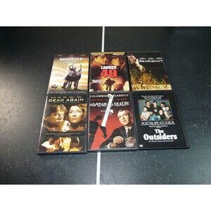 Drama DVD Lot of 6 - Miracle Ladder 49 Seabiscuit Dead Anatomy Murder Outsiders